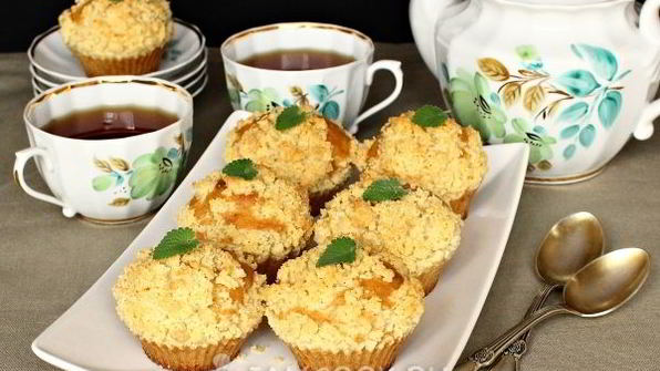 маффины на молоке