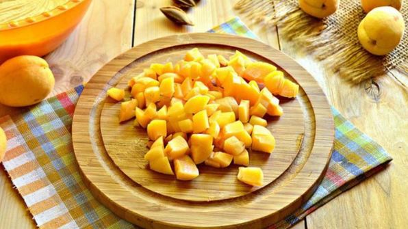 маффины с абрикосами