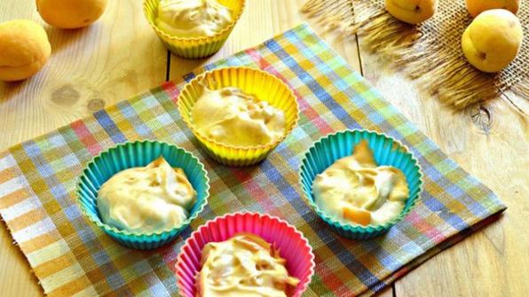 маффины с абрикосами