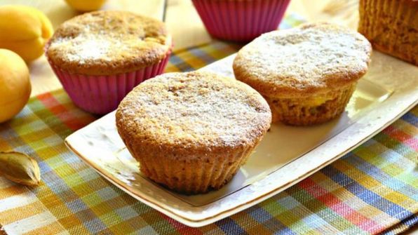 маффины с абрикосами