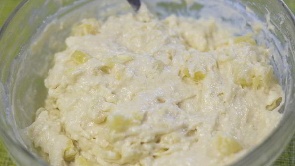 маффины с ананасом