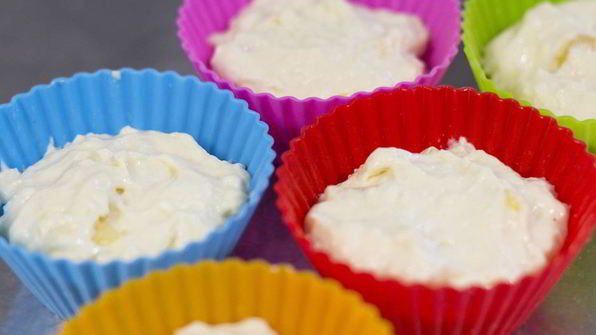 маффины с ананасом