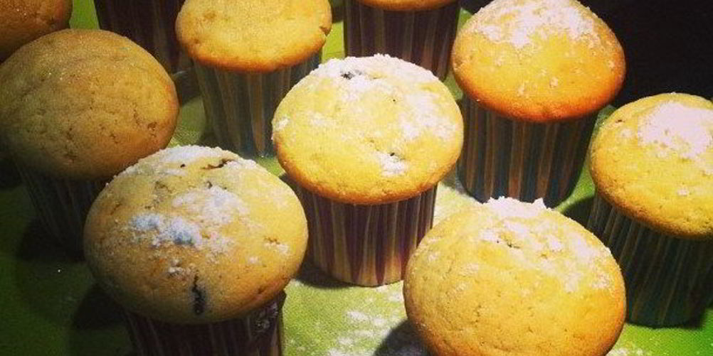 Рецепт маффины с черникой и шоколадом