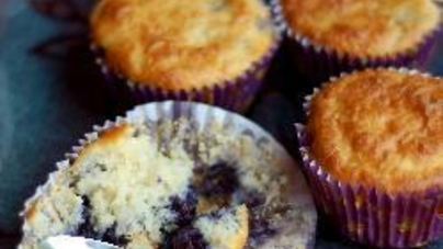 Маффины с черникой