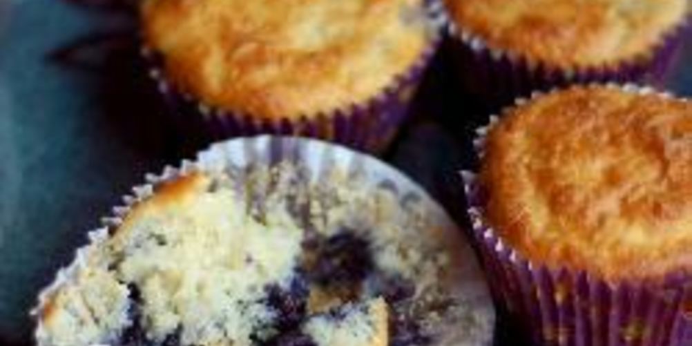 Рецепт маффины с черникой