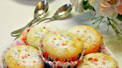 Маффины с джемом