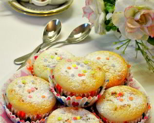 Маффины с джемом