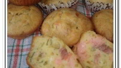 Маффины с форелью