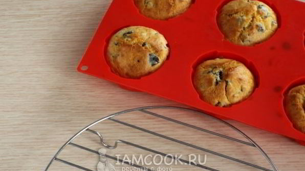 маффины с грибами