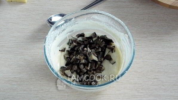 маффины с грибами