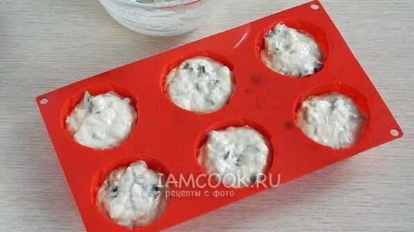 маффины с грибами