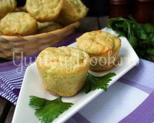 Маффины с кабачком