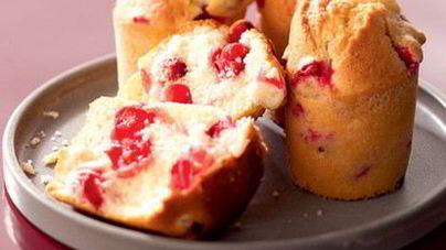 Маффины с клюквой