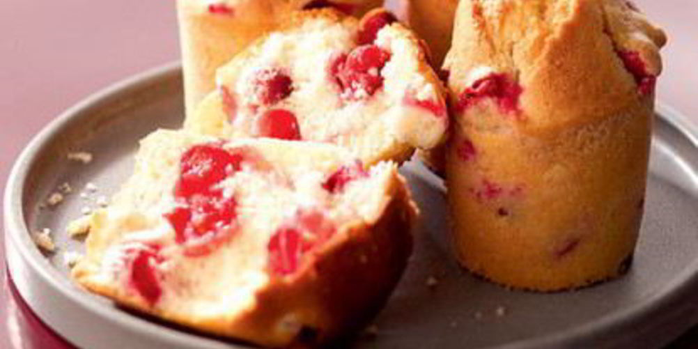 Рецепт маффины с клюквой