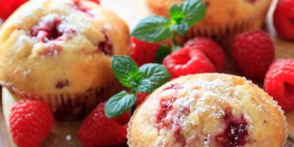 Рецепт маффины с малиной