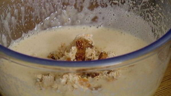 маффины с овсянкой и инжиром