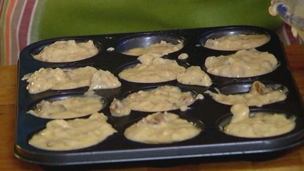 маффины с овсянкой и инжиром