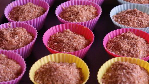 маффины с ревенем