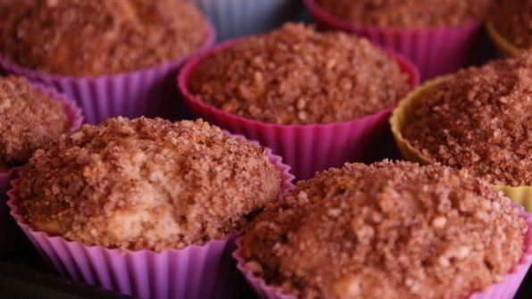 маффины с ревенем