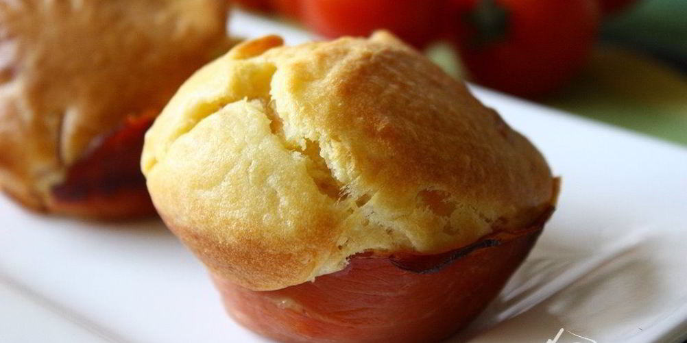 Рецепт маффины с сыром и беконом