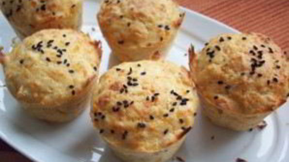 маффины с сыром