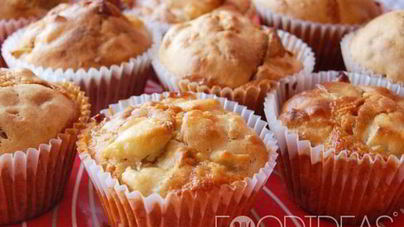 Маффины с яблоками