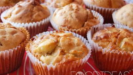 Маффины с яблоками