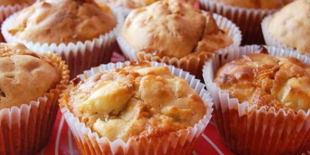 Рецепт маффины с яблоками