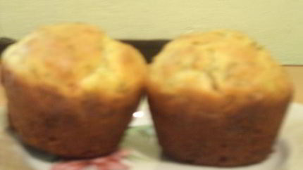 Маффины со слабосоленой семгой