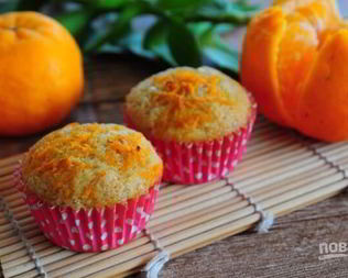 Мандариновые маффины