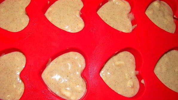 медовые маффины с бананом, корицей и маком