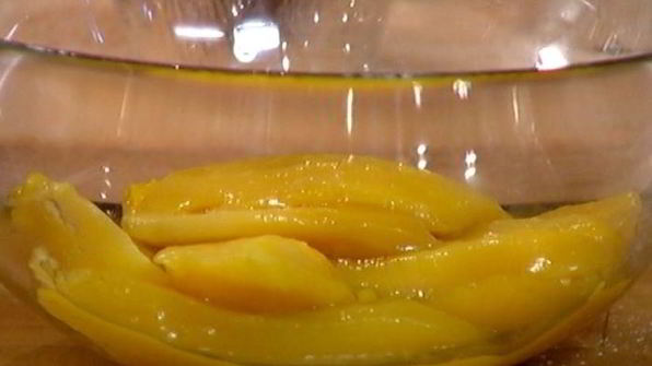 миндальные маффины с манго