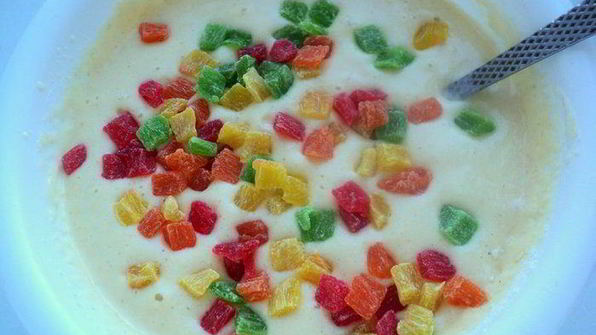 новогодние маффины из манки