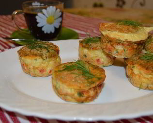 Омлетные маффины