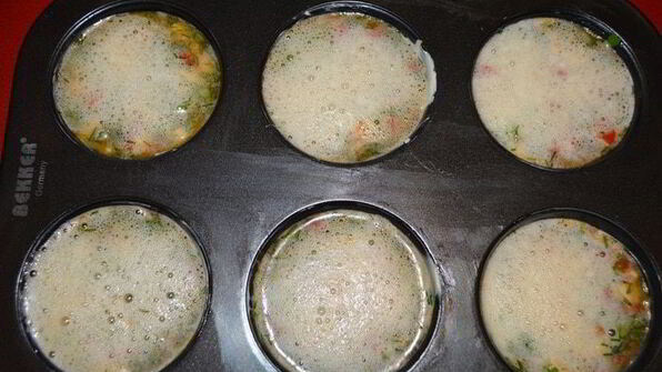 омлетные маффины