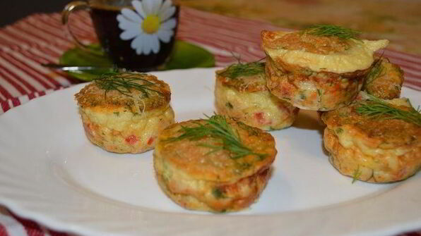 омлетные маффины
