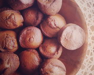 Овсяные кокосовые маффины без яиц и молока