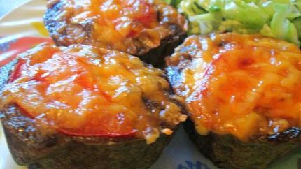 Печеночные маффины с грибами