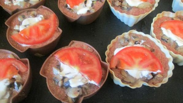 печеночные маффины с грибами