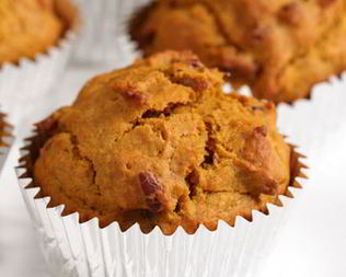 Пряные тыквенные маффины