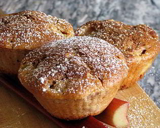 Ревенные маффины