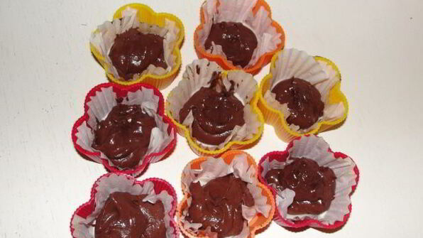 шоколадные маффинки миниатюрки