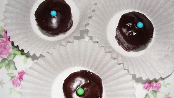 шоколадные маффинки миниатюрки