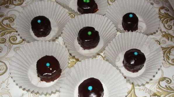шоколадные маффинки миниатюрки
