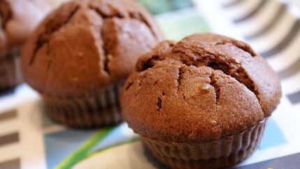 Шоколадные маффины на ряженке