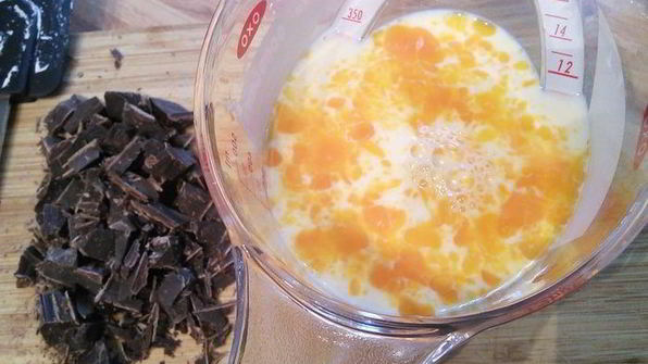 шоколадные маффины под сливочной шапочкой