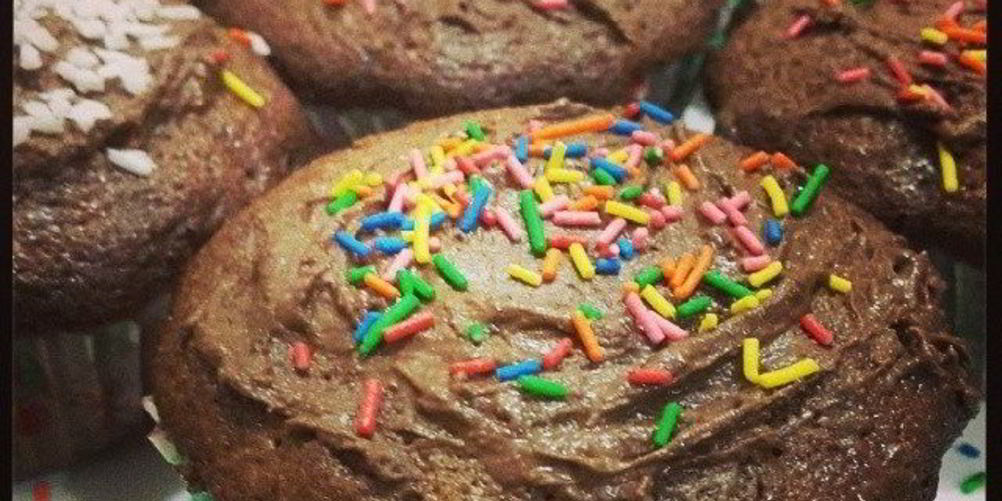 Рецепт шоколадные маффины с шоколадом