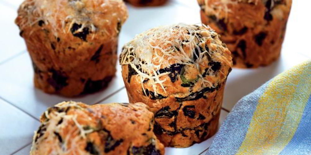 Рецепт шпинатные маффины