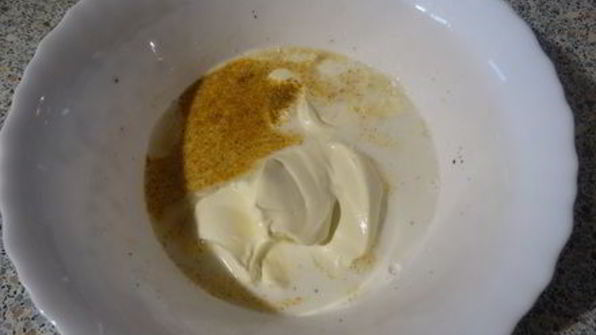 сырные маффины с курочкой