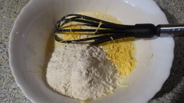 сырные маффины с курочкой